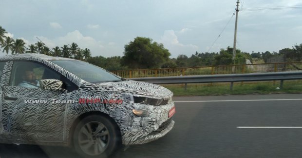 Tata 45X (Tata Aquilla) shows its sleek headlamps and mid 