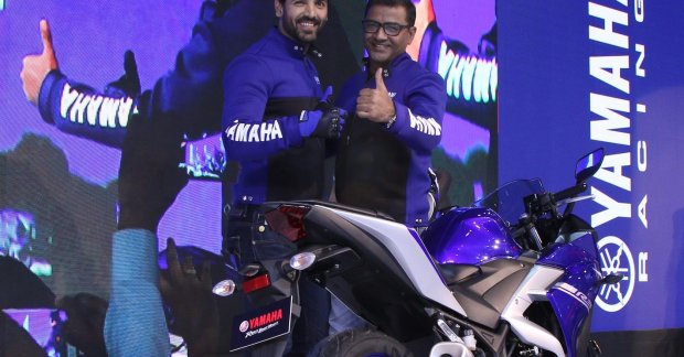 India Yamaha Motor's VP of marketing & sales, Roy Kurian 