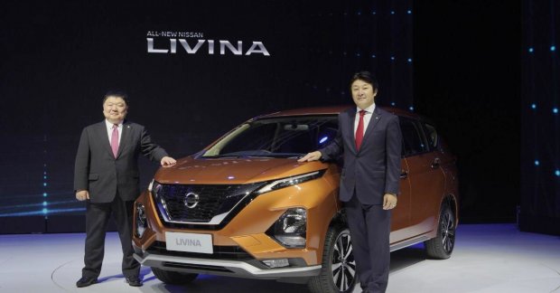 2019 Nissan Livina (Mitsubishi Xpander twin) officially 