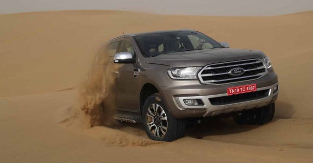 2019 Ford Endeavour accessories package revealed