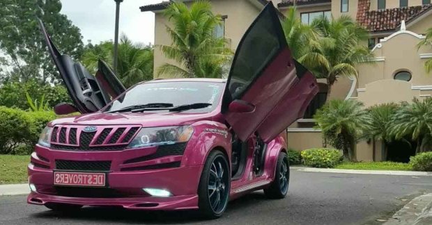 XUV500 Modified With Stunning Look