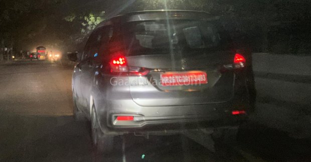 Maruti Ertiga 1.5L diesel spied on test