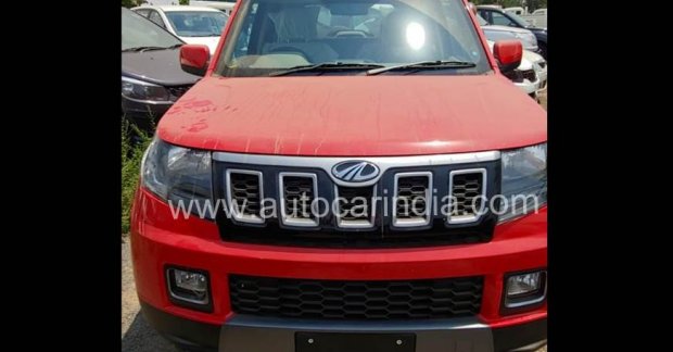 2019 Mahindra TUV300 (facelift) exterior and interior leaked