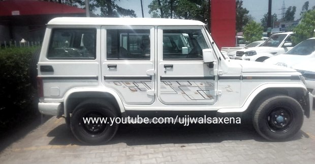 2019 Mahindra Bolero ABS spotted at a dealership