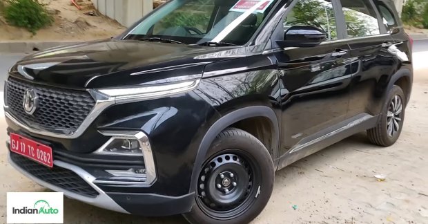 Top-end MG Hector in Glaze Red spotted ahead of launch next month [Video]