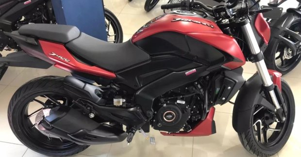 2019 Bajaj Dominar 400 Matte Red reaches Mexican market