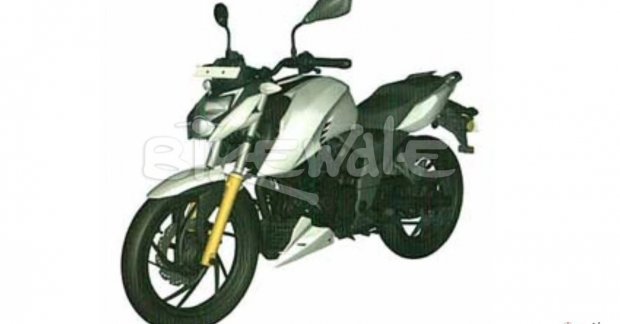 New Tvs Apache Rtr 160 4v Reveals Itself Through Leaked Photograph