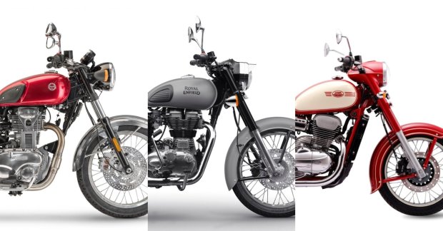 Benelli Imperiale 400 vs. Royal Enfield Classic 350 vs. Jawa Classic ...