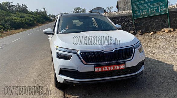 Skoda Kamiq spied on test in India once again