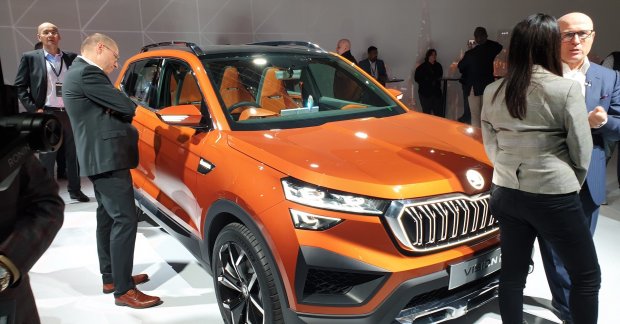 World Premiere: Skoda Vision IN SUV unveiled in India, to 