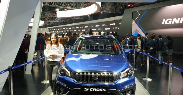 Maruti S-Cross Petrol revealed - Live From Auto Expo 2020