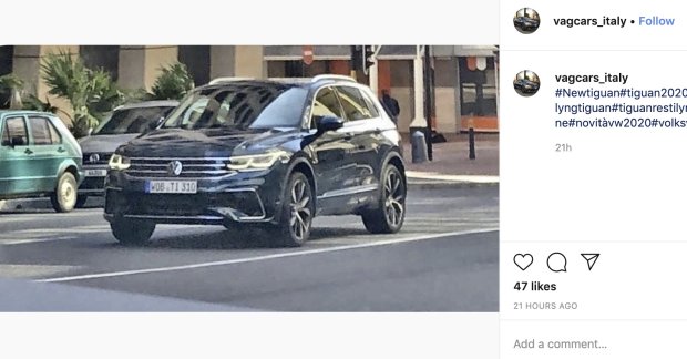 2020 VW Tiguan (facelift) leaked, coming to India after 