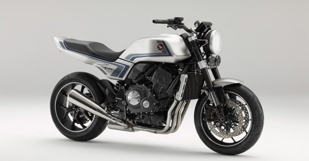 Honda CB-F concept litre-class retro bike revealed