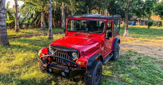 Modified old Thar gets a feature Mahindra won't offer even in the 2020 Thar