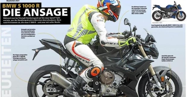 2021 Bmw S 1000 R With Bmw F 900 R Headlight Spotted Testing