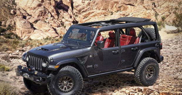 Jeep Wrangler Rubicon 392 Concept Showcased; Gets A 450bhp V8 HEMI