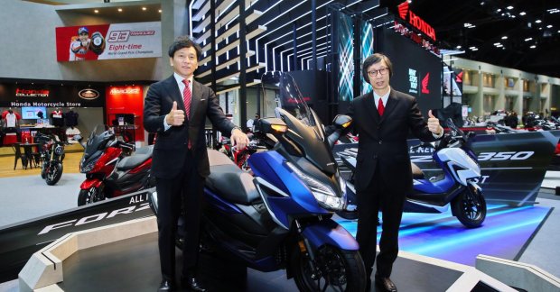 INR 4 15 lakh all new  Honda  Forza  350 debuts in Thailand 