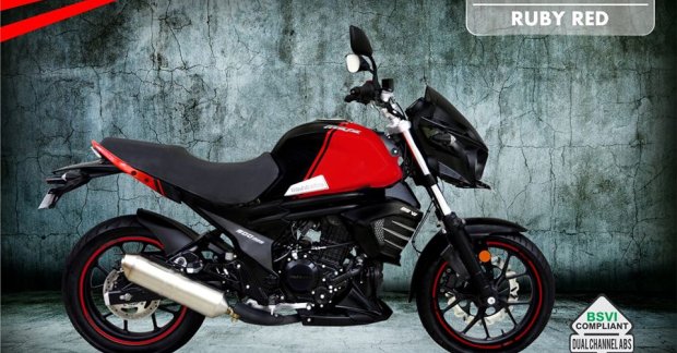 After Garnet Black, BS6 Mahindra Mojo 300 ABS Ruby Red colour revealed