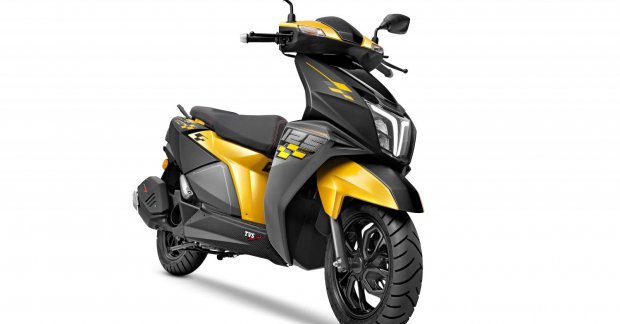 TVS NTorq 125 Race Edition yellow/black colour option launched