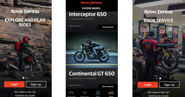 royal enfield miy app