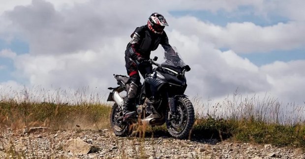 Ducati Multistrada V4 spotted testing in off-road conditions