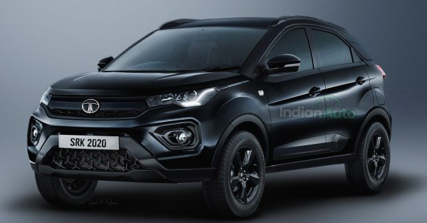 Tata Nexon Dark Edition Rendered; Say Hello to the Meanest 