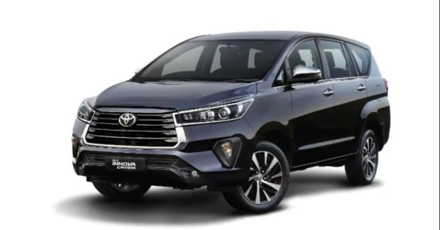 2022 Toyota Innova Crysta with visual upgrades new 