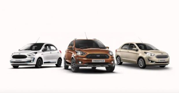 Ford Figo, Aspire and Freestyle Variants Reshuffled To Simply 2 Or 3 Trims