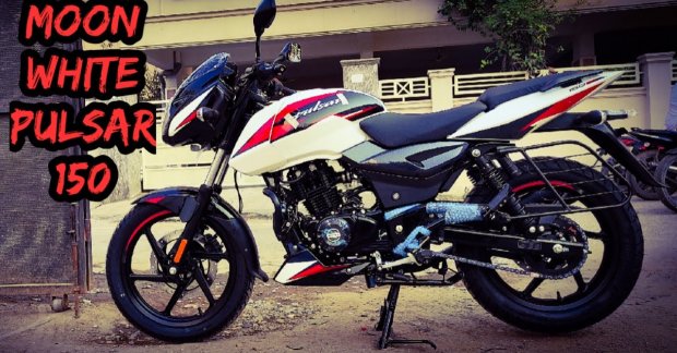 2021 Bajaj Pulsar 150 New White Colour Detailed In Walkaround Video