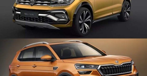 Skoda Kushaq vs Volkswagen Taigun - Exterior Design Compared