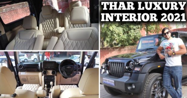 This Is The Most Luxurious Interior You'll See On A Modified Mahindra Thar