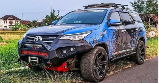 fortuner sport modified