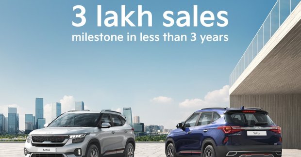 Kia Seltos Surpasses 3 Lakh Sales Mark in Less Than 3 Years