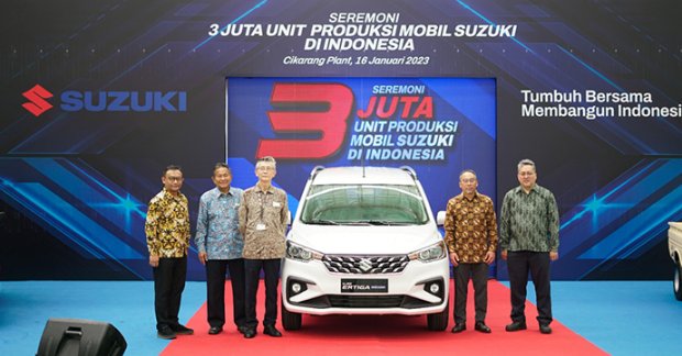 Suzuki Achieves 3 Million Accumulated Production Milestone