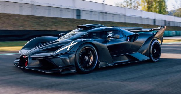 Bugatti Bolide Hypercar With 1578 HP: Production-Ready Model Revealed