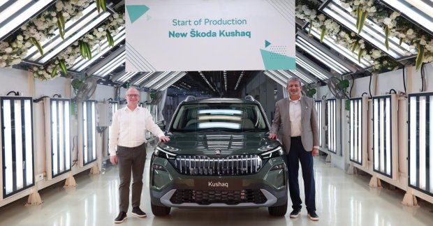 New Skoda Kushaq Production Begins at Chakan Plant