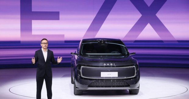 Audi E7X SUV Debuts at Auto China 2026 Alongside New A6L Lineup