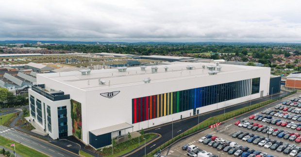Bentley’s New Paint Shop Uses Robots and Cuts Emissions Dramatically