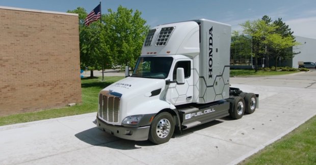 Honda's Class 8 Hydrogen Fuel Cell Truck Concept: A Glimpse into the Future of Clean Transportation