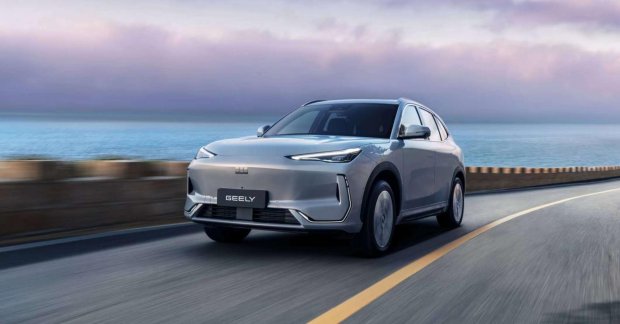 Geely Launches its Latest Electric SUV in Guiyang, China