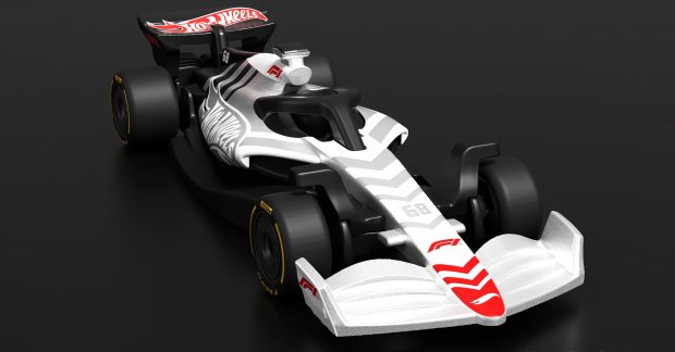 Hot Wheels and F1 Launches Die-Cast F1 Car Scale Model