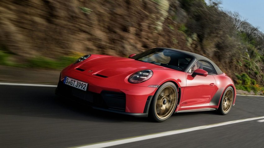 Porsche 911 GT3 S/C Debuts with Convertible Roof and Manual Gearbox