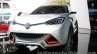 MG CS Concept Auto Shanghai 2013 front quarter front fascia low angle