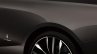 BMW Pininfarina Gran Lusso Coupe concept teaser rear fender