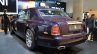 Rear three quarter of the Rolls Royce Phantom Celestial Edition