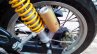 Royal Enfield Continental GT rear suspension live image