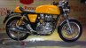 Royal Enfield Continental GT yellow body color at the launch