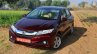 2014 Honda City drive front three quarter red