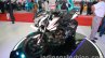 Bajaj Pulsar 200NS Metallic white and Ebony black dual tone colour at Auto Expo 2014