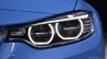 2014 BMW M3 at 2014 NAIAS headlight